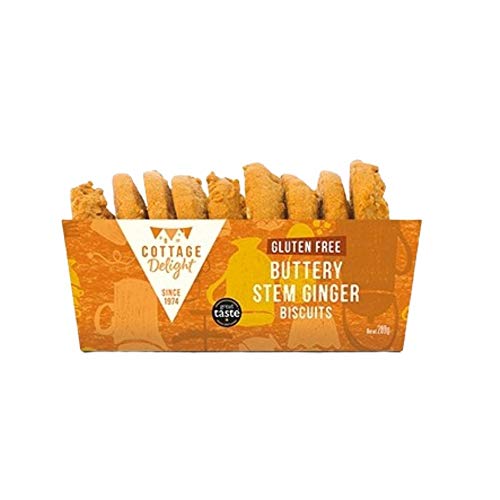Cottage Delight Gluten Free All Butter Stem Ginger & Oat Biscuits