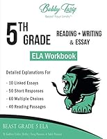 5th Grade Reading + Writing & Essay ELA Workbook | BOBBY TARIQ 1090329555 Book Cover