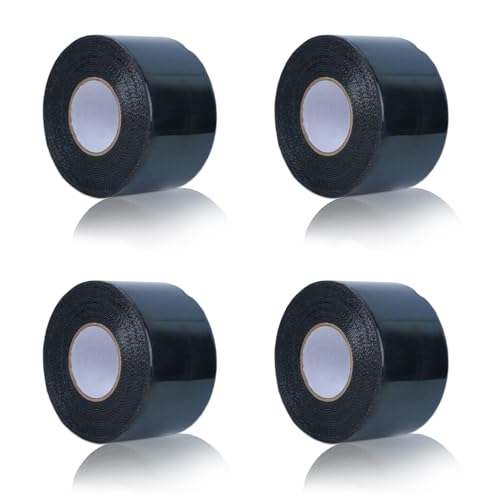 Hapivida Ruban à Gazon, 50mmx5m Rubans de Gazon Artificiel Double Face Ruban Auto Adhésif pour Joints de Gazon Artificiel pour Pelouse Collage de Tapis Extérieur (4Pcs)