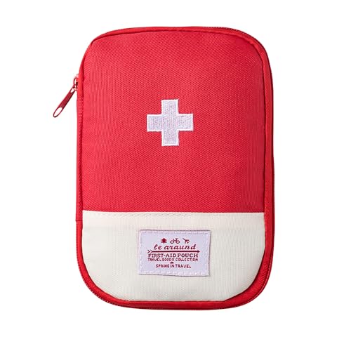 Botiquin De Primeros Auxilios, Kit De Primeros Auxilios De Viaje Portátil, Bolsa Médica, Mini Vacío Botiquín De Primeros Auxilios, Bolsa De Medicina Portátil, Portátil Bolsa Médica Vacía