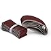 10pcs 100 * 610mm Sanding Belts 40-800 Grits Sandpaper Abrasive Bands for Sander Power Tools Accessories,10Pcs 240 Grit(600 Grit)