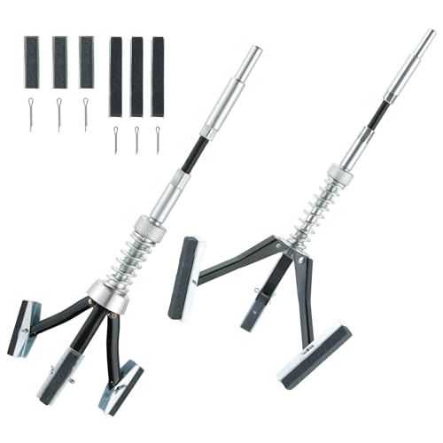 Weyleity MS-1221-01 2Pcs Engine Cylinder Hone Tool | 1 Inch To 2-3/4 Inch And 1-1/4 Inch To 3-1/2 Inch Diameter Adjustable Deglazer With Extra 6Pcs Stones 220 Grit Engine Cylinder Hone Set cover