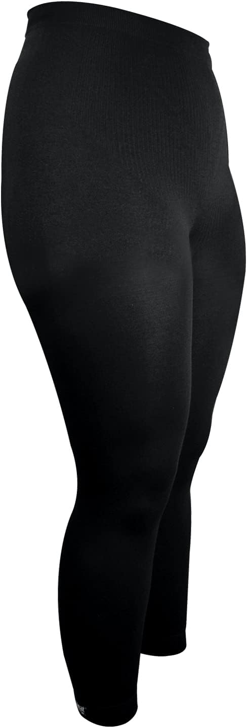 HEAT HOLDERS - Womens Winter Warm Thermal Underwear Leggings Long Johns Bottoms (Small/Medium, Black)