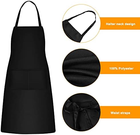 Kochschürze & Mütze Set - Professionelles Küchen-Outfit Mit Verstellbaren Trägern