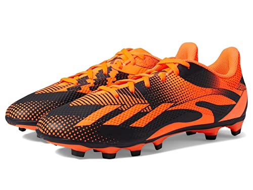 adidas Unisex X SPEEDPORTAL Messi.4 Flexible Ground Soccer Shoe, Team Solar Orange/Team Solar Orange/Black, 13 US Men