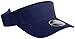 Enimay Sports Tennis Golf Sun Visor Hats Adjustable Velcro Plain Bright Colors Navy