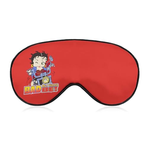 ベティちゃん アイマスク 睡眠アイマスク 目隠し 睡眠用 安眠 遮光 軽量 通気性 寝る時マス ク昼寝/仮眠/旅行に最適