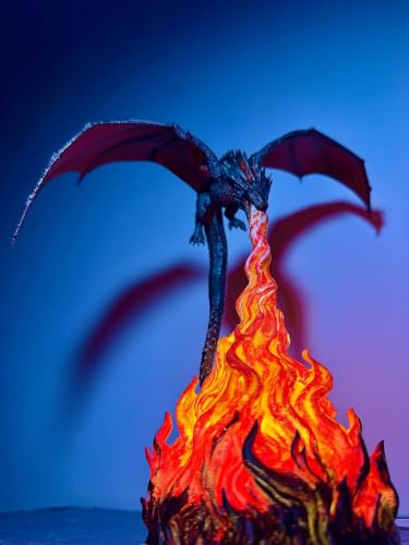 Generic Flame Breath Dragon 3D Printed LED Table Lamp - Image 3