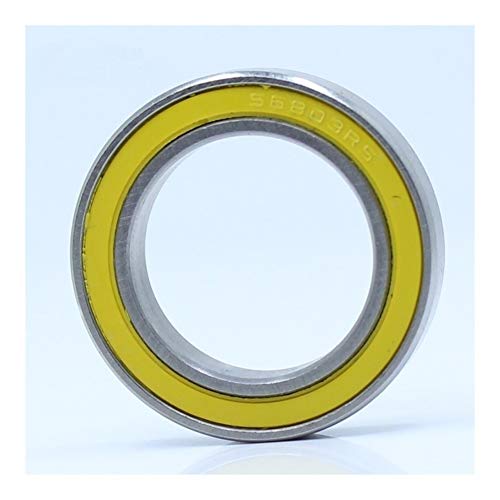 Rodamiento 6803-2RS de acero inoxidable 17x26x5 mm para buje de bicicleta