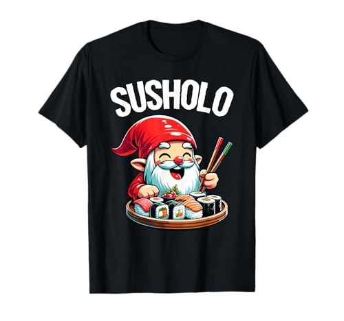 Susholo Nano Amante del Sushi Maglietta