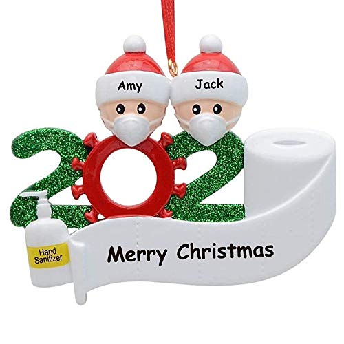 Ztl 2020 Christmas Ornaments Personalized Survived Family Ornament Christmas Tree Ornaments Holiday Decorations Customized Xmas Gifts
