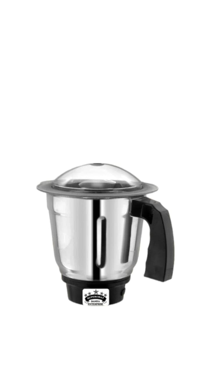See full amazon price history chart for Superchat jar for Mixer Grinder Stainless Steel Mixer Dry Jar with Handle Heavy Duty Aluminium Base with Lid Fitting All Regular Grinder Mixer (1000 ml) Superchat jar for Mixer Grinder Stainless Steel Mixer Dry Jar with Handle Heavy Duty Aluminium Base with Lid Fitting All Regular Grinder Mixer (1000 ml) (B0D2RT8ZX5) Amazon Price History, Amazon Price Tracker
