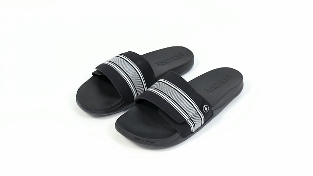 mens cloudfoam adjustable slides