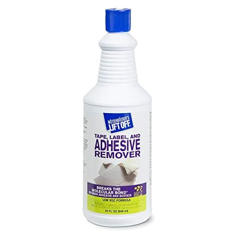 Motsenbocker’s Lift Off 40703 32-Ounce Tape, Label, and Adhesive Remover Safely Removes Stickers, Glue, Decals, Sticky Residues and More from Vehicles, Furniture, Tile, Wood, and More Cover