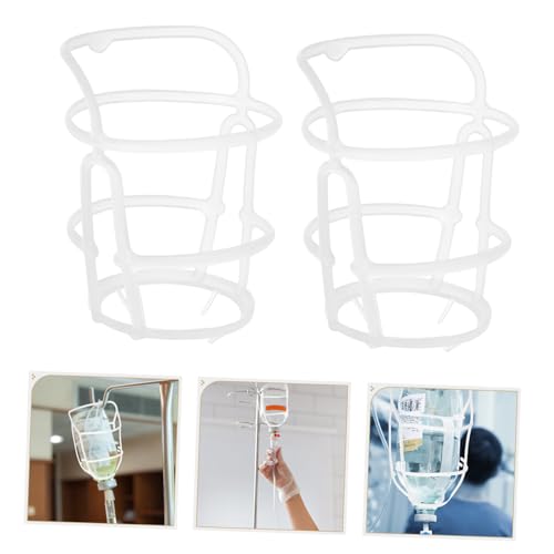 SOLUSTRE Wiederverwendbares Infusions-Hängenetz Aus Kunststoff Für Kochsalzlösung Flaschenhalter Sicherer Halt Infusionszubehör Für Krankenhaus Und Klinik Infusionsständer