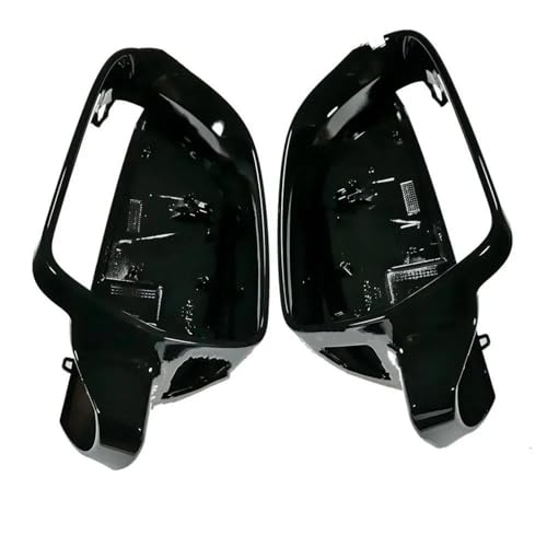 Boîtier rétroviseur noir brillant style RS pour Audi A3 8P et A4 avec Side Assist