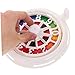 ifundom Poker Game Roulette Wheel Game for Parties Festivals and Trade Shows Easy to Use and Store Design for Fun Activities and Events