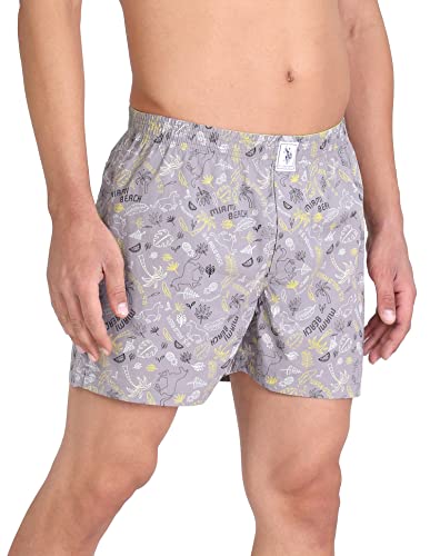 Image of U.S. Polo ASSN. Men's IYAC Back Pocket All Over Print Boxers - Pack of 1