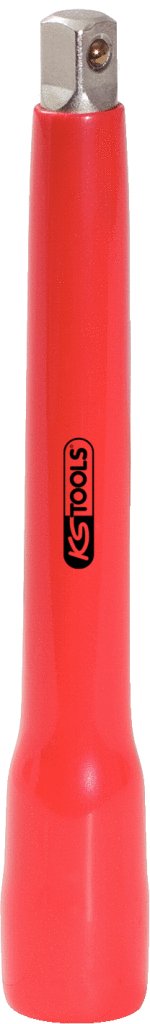 KS Tools 117.1454 - Alargador aislado (tamaño: 150 mm, 1/4")