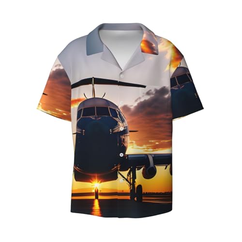Chemise avion au coucher du soleil homme : la solution anti-chaleur au style impeccable
