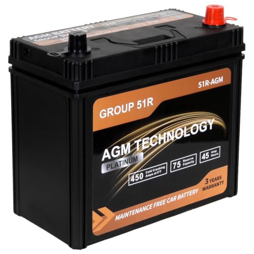 Daakmax Platinum AGM 51R Battery