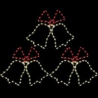 Algopix Similar Product 12 - Sunnydaze 3 Bells Christmas Hanging