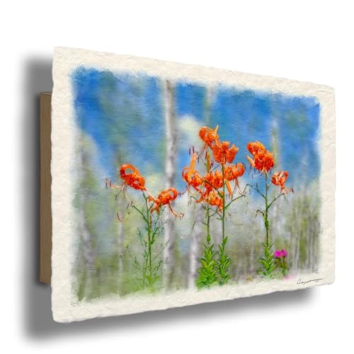 ���i�� �G�� �C���e���A �A�[�g�p�l�� ���� �G ���� ������� �Ǌ|�� �a���̊G�ʐ^ �u�I�j�����Ɠ����_�Ɣ����сv �p�l���t�� 30x21cm �� �Ԃ̊G �I�����W Natural Memories