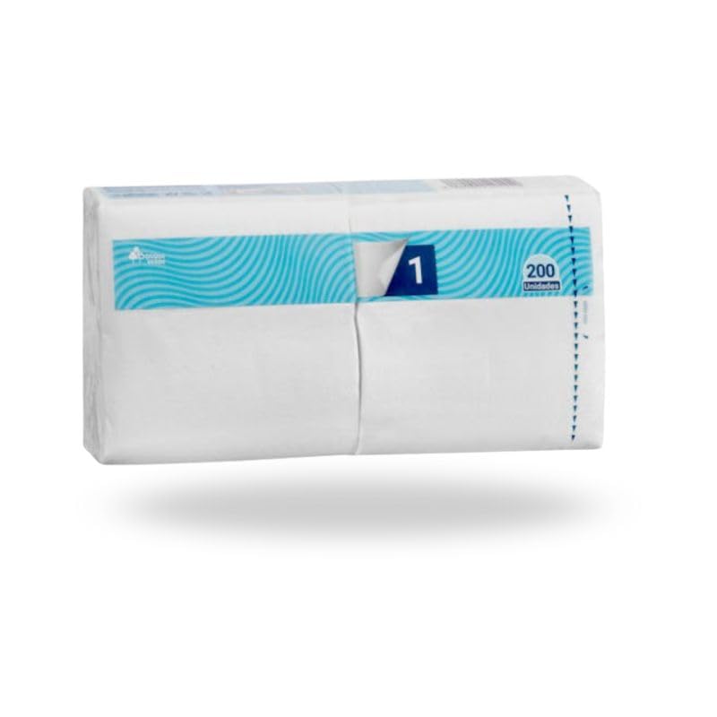 Servilletas de Papel Bosque Verde – 1 Capa, 30 x 30 cm, 200 Unidades