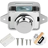 🔅Accesorios: Adecuado para todo tipo de paneles de puerta con un grosor de 15-27 mm y un diámetro de orificio de 26 mm. Cada cerradura está equipada con 4 tornillos y 1 placa de bloqueo.