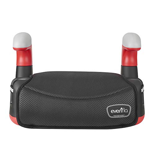 Big Kid No Back Booster Car Seat, 40 - 110 lbs., Black Chevron