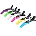 Produktbild AllRing 6 Stück Haarspange Friseur Abteilklammern Friseur Haarklammern Combi-Clip Karte Hair-Clips Abteilklammern Hair-Clips Combi aus Kunststoff Länge 12CM - Zufällige Farben