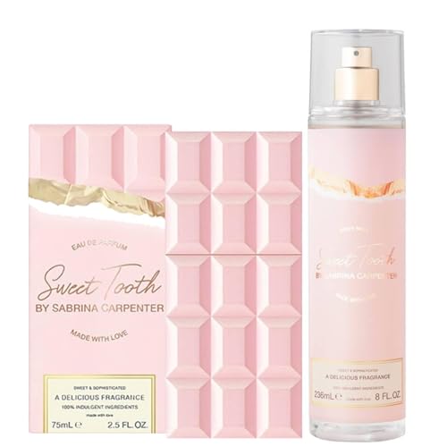Sabrina Carpenter Sweet Tooth Damenduft Eau De Parfum Spray (Körperwasser 236 ml + Duft 75 ml Sweet Tooth)