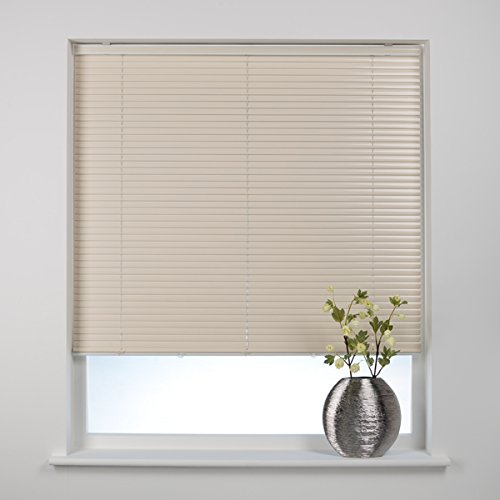 Swish Rise Cordless 25mm Aluminium Venetian Blind, Cocoa Butter, W60 x D180 Cm