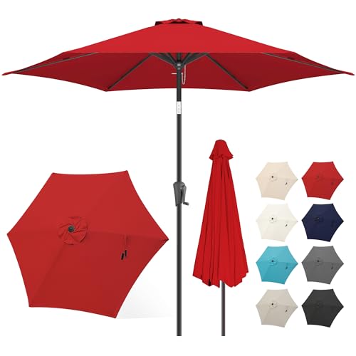 FLAME&SHADE 10ft Patio Umbrella