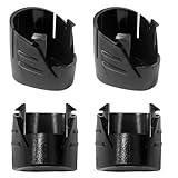 4Pack M12 Battery Plastic Bottom Case, Broken Battery Case Replacement Repair Kit Part, M12 Battery Shell for Milwaukee 48-11-2411 M12 Lithium-ion Battery