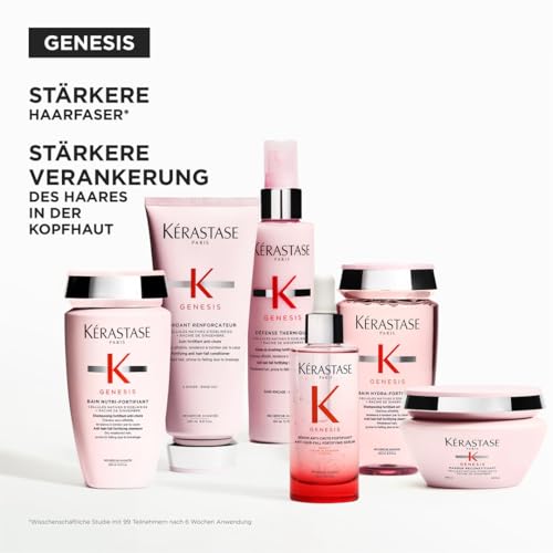 Foto von Kérastase | Shampoo für feines Haar, Nährendes und kräftigendes Haarbad gegen Haarverlust, Bain Hydra-Fortifiant, Genesis, 250 ml