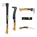 Produktbild markenbaumarkt24 FISKARS Spaltaxt X21-L, XSharp Axtschärfer, Machete XA3, Sappie XA2 und Handsäge SW73 Vorteilspaket