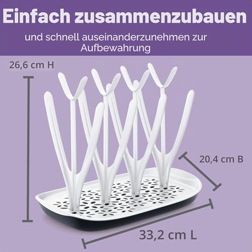 Philips Avent Trockengestell mit abnehmbarer Abtropfschale (Modell SCF149/00) – Ansicht 3