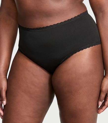 Victoria's Secret Women's Lace & Cotton Cheeky Underwear, Minimal Coverage Panties for Women, Multi Pack (XS-XXL)2