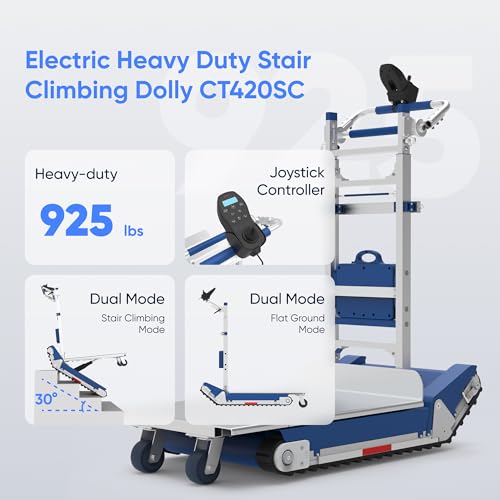 Carretilla eléctrica para escaleras CT420SC 925 lb miniatura 3