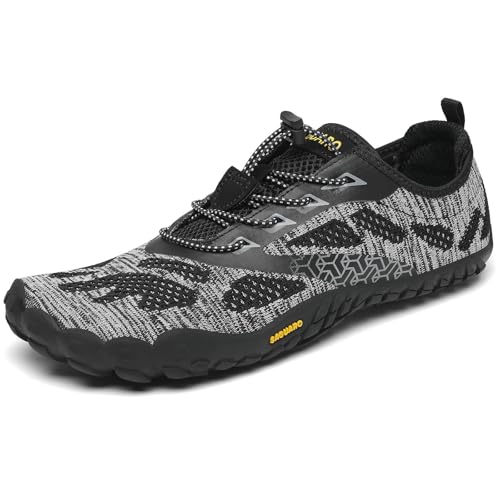 Image of SAGUARO Womens Mens Barefoot Shoes Minimalist Trail Runner Wide Toe Box Zero Drop Outdoor Cross Training Shoe