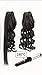 Uotp Hair ®Straight Remy Human Hair Clip in Hair Extension 12 Inches, 8pcs/set, Color #1B Off Black