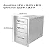 Stanbroil Outdoor Kitchen Drawers Stainless Steel - 15W x 21.5H x 23D Inch, Triple Access Drawer Flush Mount for Outdoor Kitchen or BBQ Island
