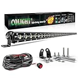 CO LIGHT Led Light Bar Single 50 inch Slim Single...