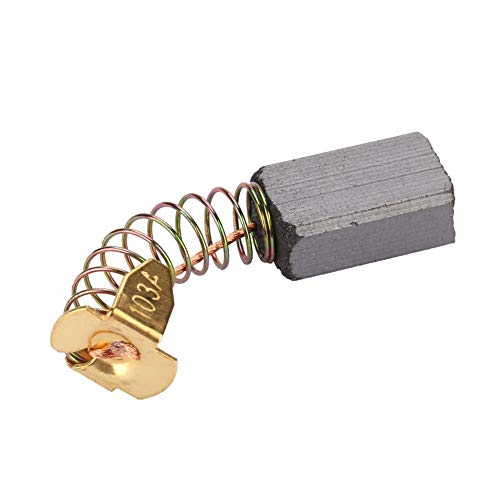 Motorkohlen 6x10, 20 Stücke Austauschbare Große Leitfähige Kohlebürste Für Elektromotoren 101(6 × 10 × 15mm) Schleifkohlen Für Elektromotor,