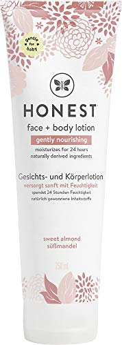 Honest Gesichts- und Körperlotion, Süßmandel, versorgt sanft mit Feuchtigkeit 250ml