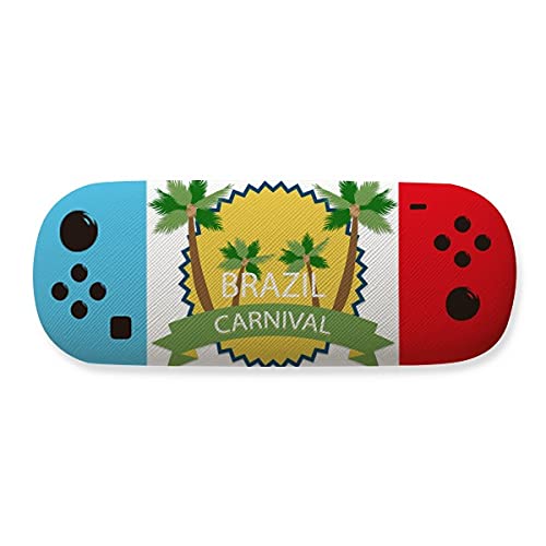 Étui pour lunettes de jeu Carnaval Brésil : protégez vos verres des chocs