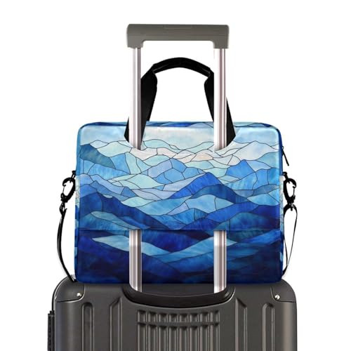 Funda para Laptop 15.6 pulgadas con Asa y Correa Azul miniatura 4