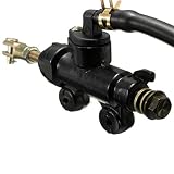  KUANDARGG Cubierta De Palanca De Embrague Y Freno De Motocicleta Depósito De Líquido De Cilindro Maestro De Freno Trasero De 14 Mm para CBR CB NSR