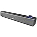 INSMART Computer Speakers, Wired Sound Bar, USB Powered & Aux Connection Mini Desktop Soundbar Speaker for PC, Cellphone, Tablet, Laptop